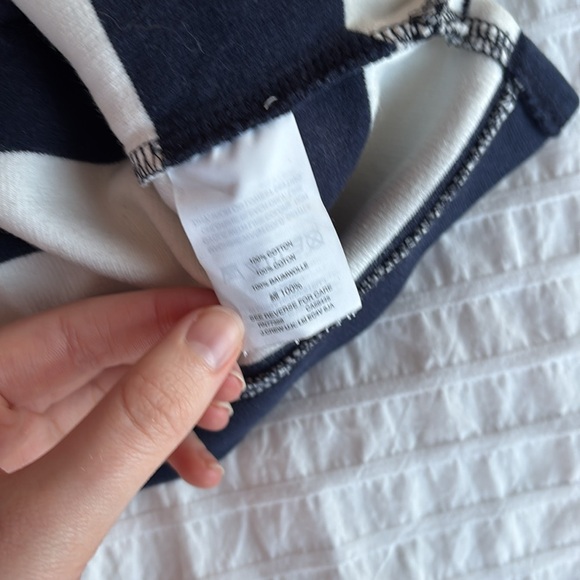 J. Crew boatneck stripe tee XXS - Picture 3 of 4
